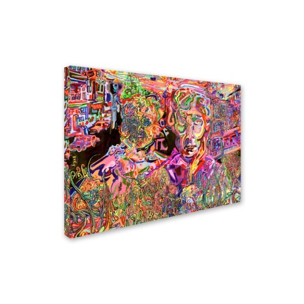 Josh Byer 'Flower Box' Canvas Art,35x47